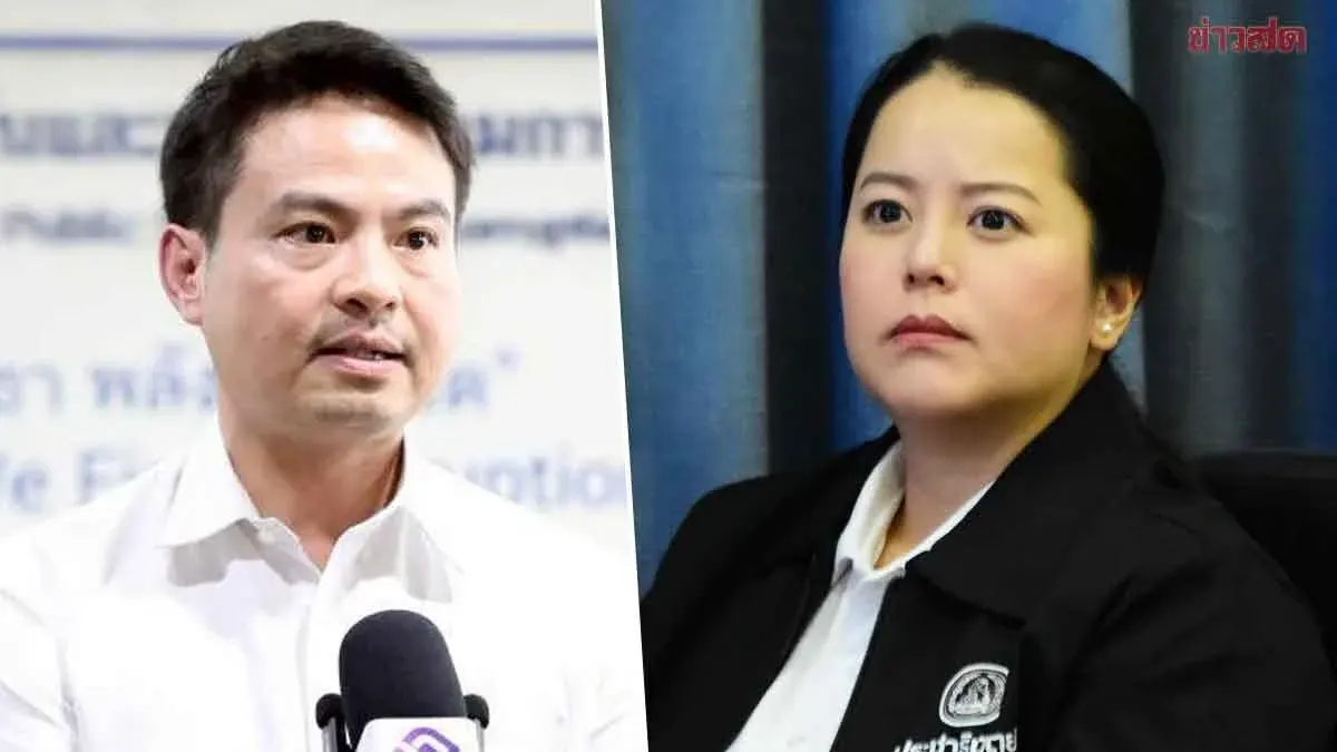 Democrats in Uproar! Party Spokesman Challenges Paradorn Over Memory Loss, Questions 400 Billion Baht Loan and Demands GDP Growth Like Abhisit Era