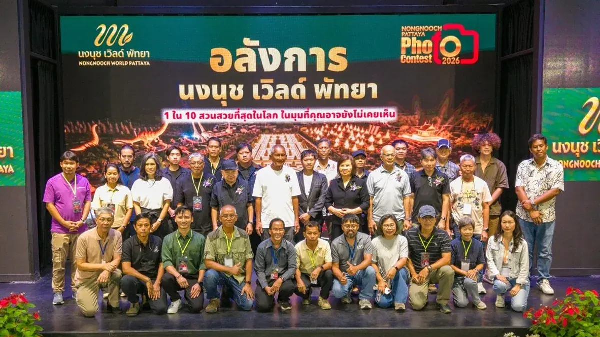 Nongnooch World Pattaya Photo Contest Awards 100,000 Baht Top Prize