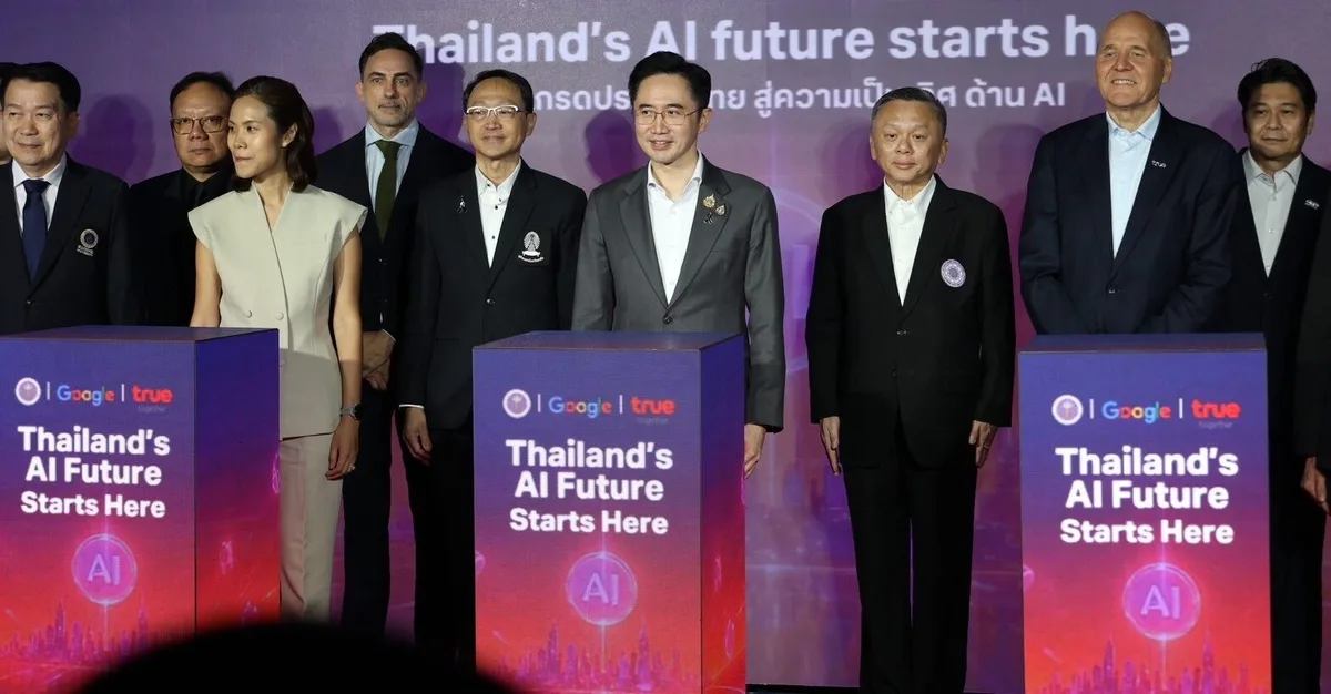 Rajamangala University Network President Backs National Agenda, Joins True-Google to Launch 'AI for All Thailand'