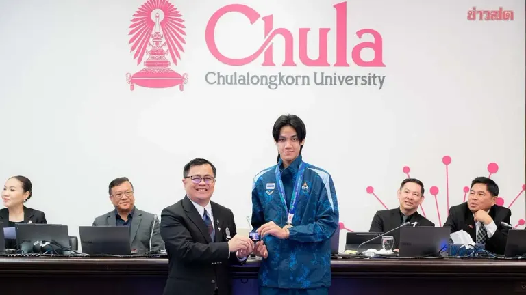 Chulalongkorn University Honors Asian Games Medal-Winning Athletes