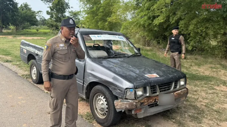 Six Youths Escape Facility, Steal School Truck to Chaiyaphum
