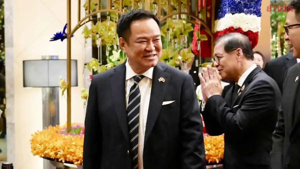 PM Anutin Leads Record Thai Business Delegation to China