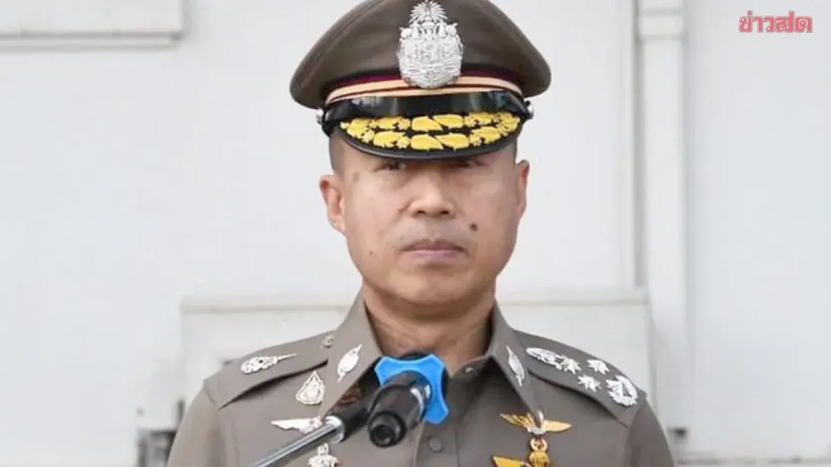 New Thai National Police Chief Samran Nueamma Takes Office