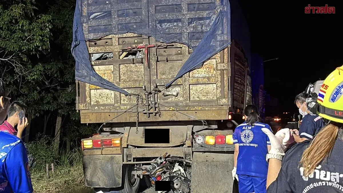 Motorcyclist Dies in Dark Crash With Parked Truck