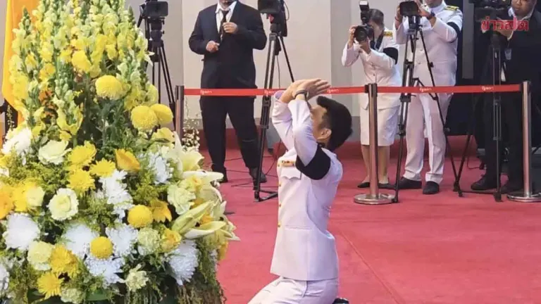 Anutin Charnvirakul Accepts Royal Decree Appointing Him as Opposition Leader, the 12th in the House of Representatives