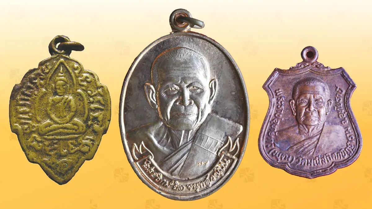Ancient Buddhist Amulets Highlighted in Thai Religious Coin Feature