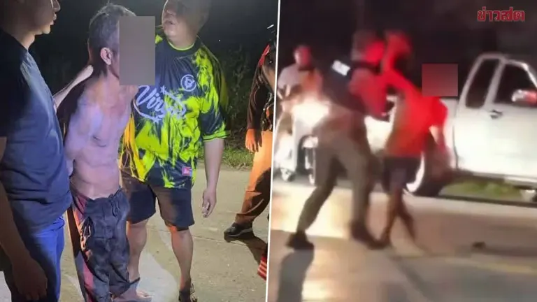 Deranged Man Arrested After Iron Rod Attack Injures Two Officers