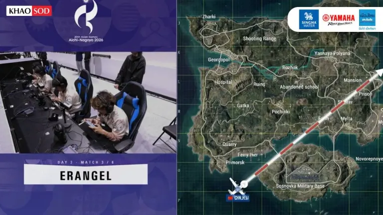 Thai PUBG Mobile Team Wins Gold at 2026 Asian Games
