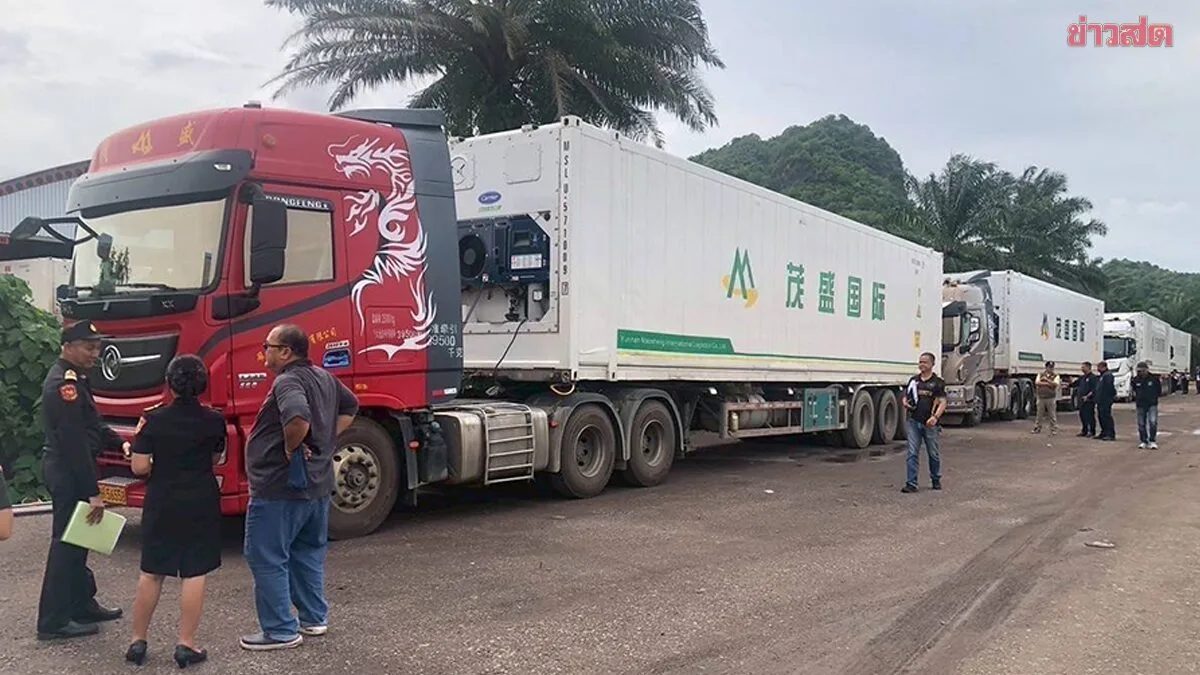 Thailand Cracks Down on Chinese Trucks Violating Approved Routes