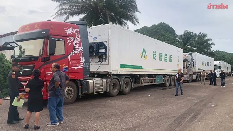Thailand Cracks Down on Chinese Trucks Violating Approved Routes