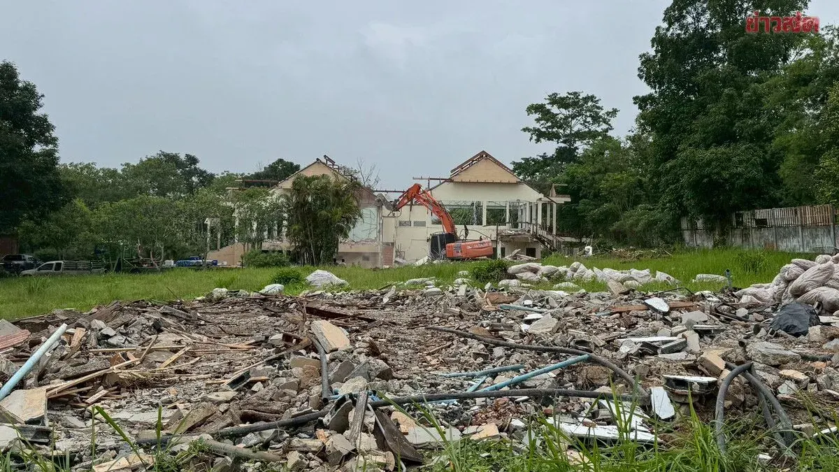 Second Resort Demolished at Khao Yai After Court Order