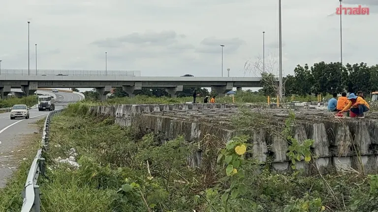 Highway Department Clears Roadside Encampment Littered With Condoms