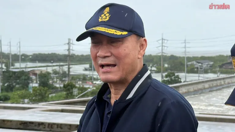 Deputy PM Confirms 2,200 Cubic Meters Chao Phraya Release