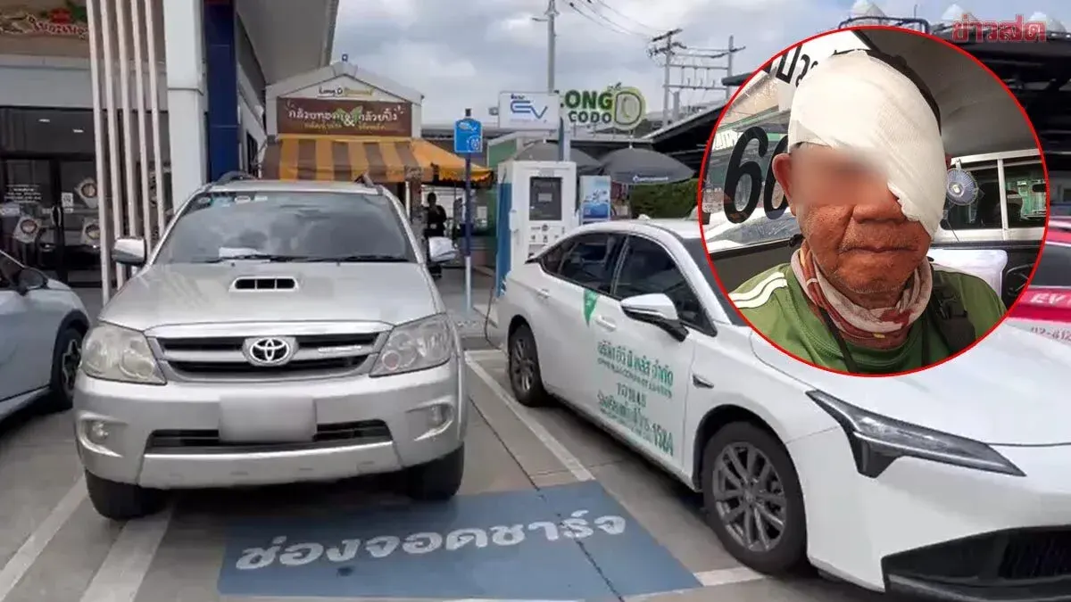 Fried Banana Vendor Witnesses Rider Beaten at EV Charging Station