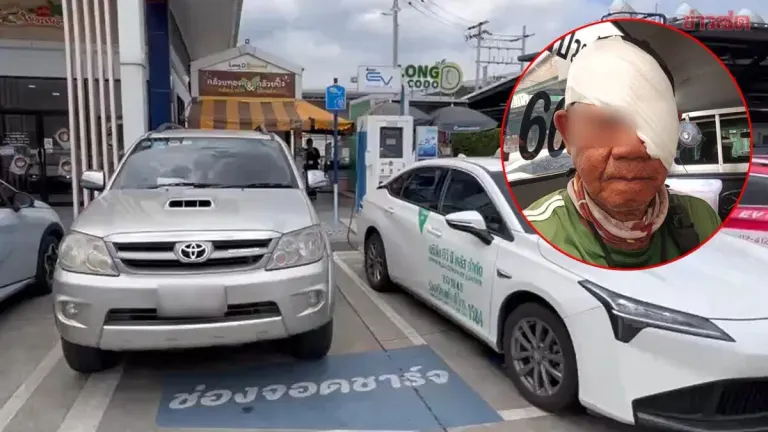 Fried Banana Vendor Witnesses Rider Beaten at EV Charging Station