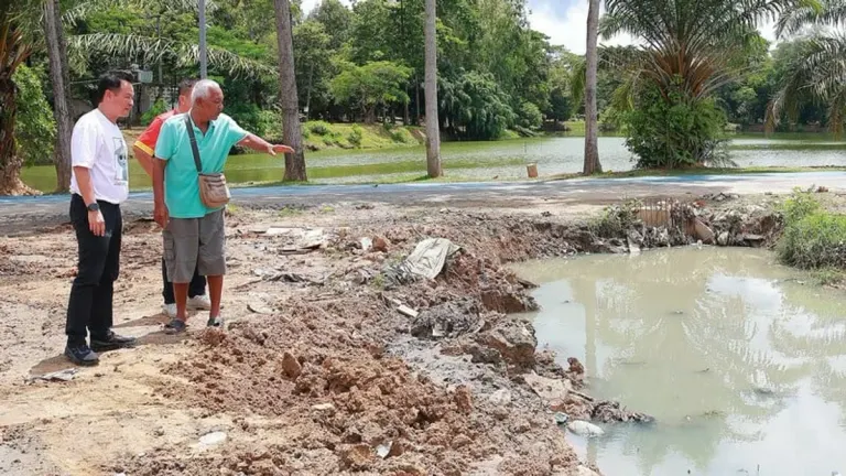 Phuket Installs Garbage Traps in Wastewater Channel