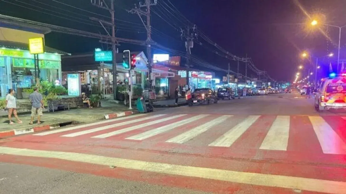 Pickup Driver Surrenders After Fatal Red-Light Crash in Khao Lak