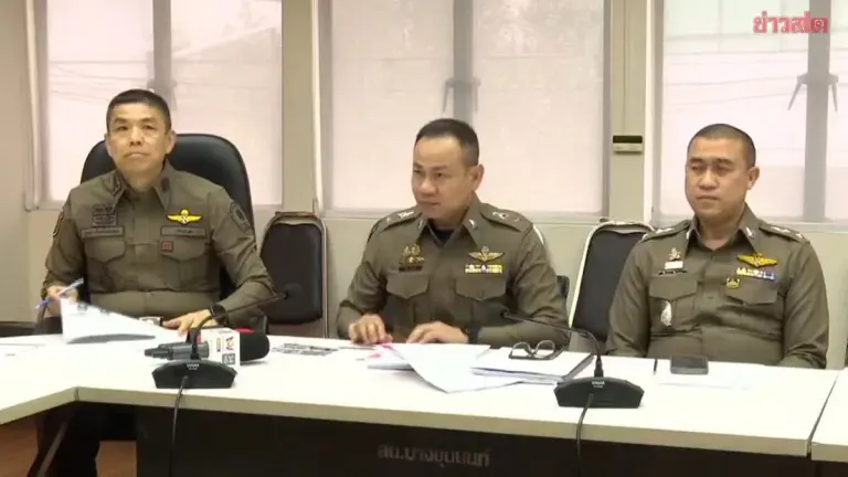 Bang Khun Non Police Hold Press Briefing on Detainee's Death in Custody, Denying Media Misinformation