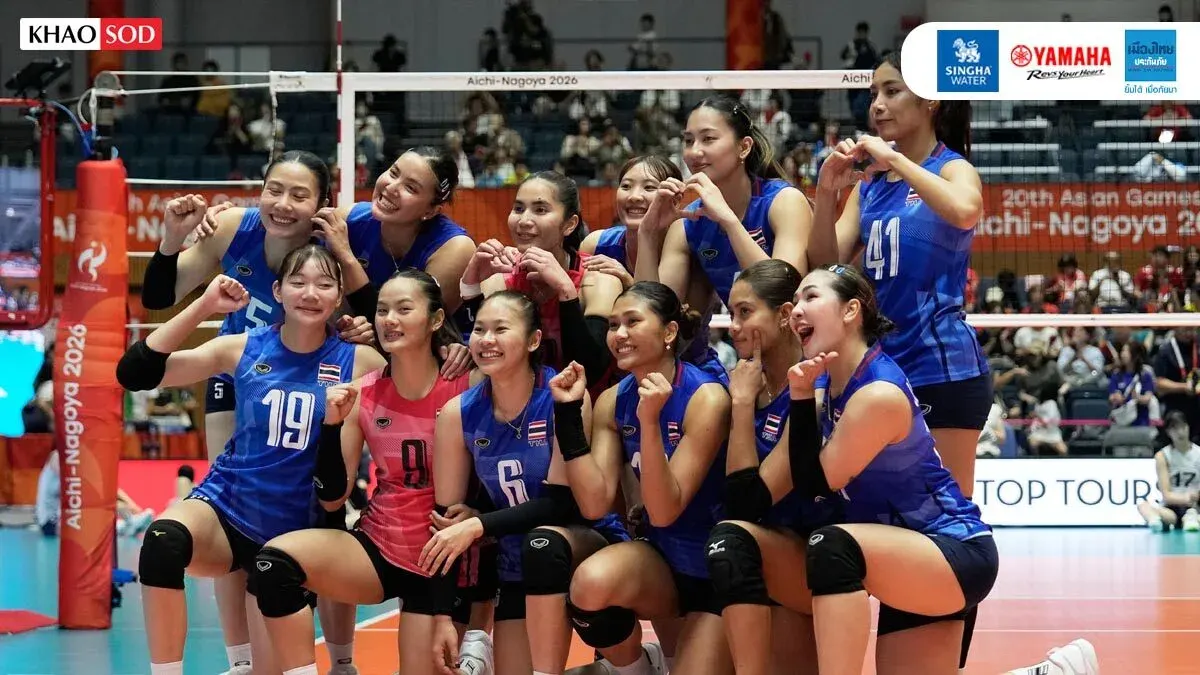 Queen Bee Leads Thailand to Volleyball Bronze at Asian Games