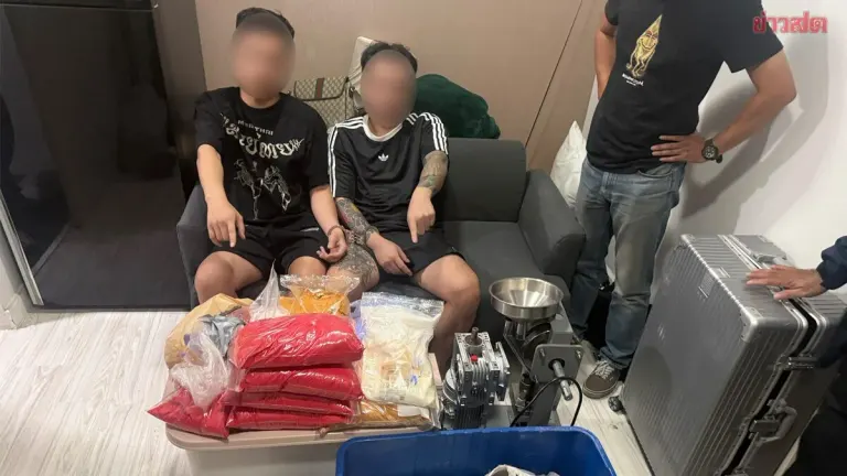 Police Arrest Two Vietnamese Men Over Ketamine Seizure in Bangkok