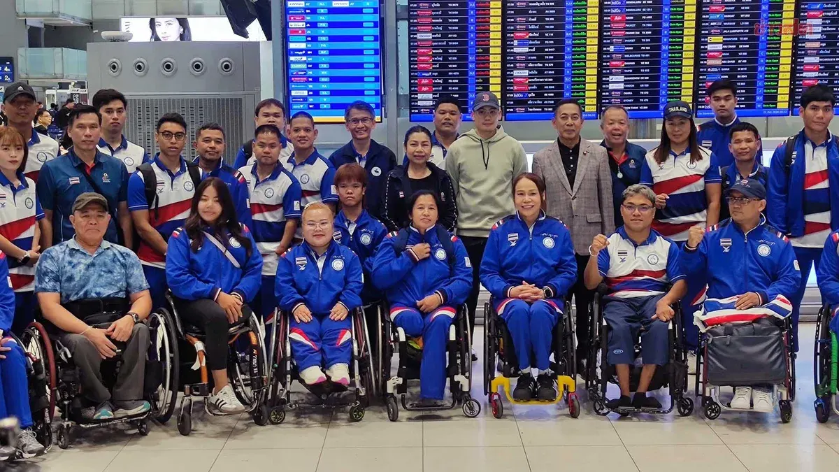 Thai Para Squad Departs for Japan's 2026 Asian Para Games