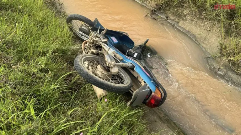 Man Found Dead in Canal After Motorcycle Accident
