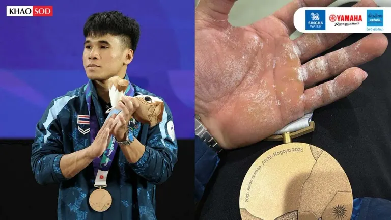 Thai Weightlifter Fang Wins Bronze at Asian Games 2026
