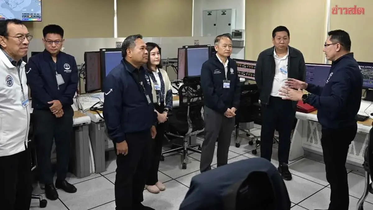 Pattrapong Accelerates Air Traffic Control Tower Project to Support Surging Chiang Mai Airport Demand