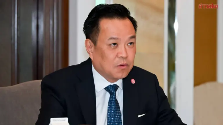 Anutin Says Opposition's 18-Minister No-Confidence Move Expected