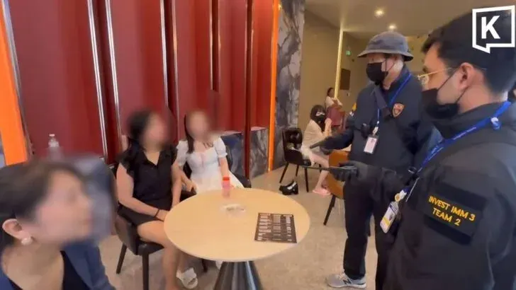 Immigration Police Raid Chinese Spa in Rayong Over Prostitution Services