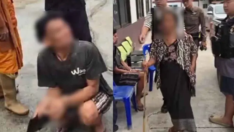Drug-Addicted Son Threatens Mother With Knife, Forces Her To Beg