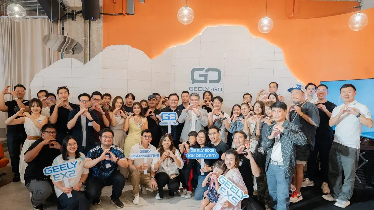 Thanaburi Noisstein Delivers Over 10,000 Geely EX2 Units