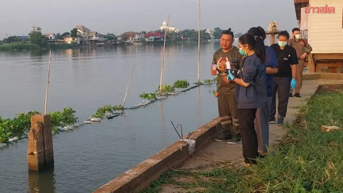 Body of Young Engineer Found Floating in Chao Phraya River After Falling from Pathumthani Bridge 1