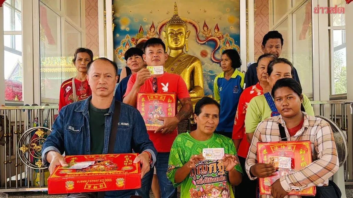Devotees Flock to Temple After Winning Lottery Numbers