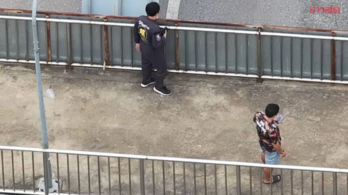 Man's Morning Commute Ends in Shock Discovery on Bangkok Overpass