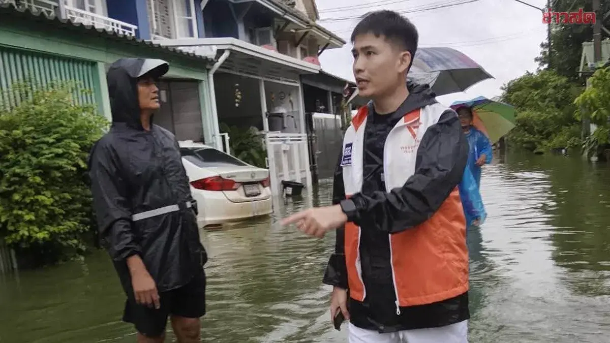Pathum Thani MP Accuses Government of Hiding Flood Warnings