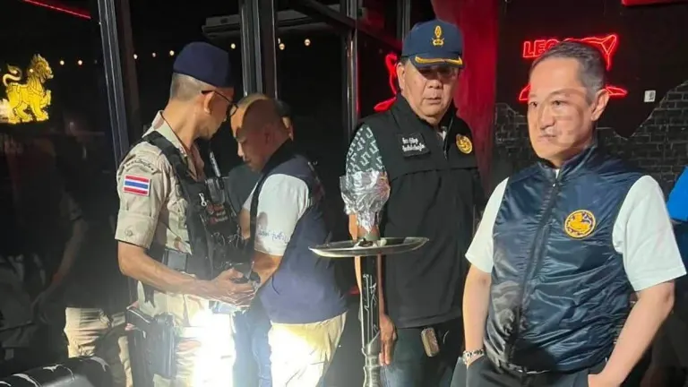 Phuket Venue Raided for Illegal Hookah Services
