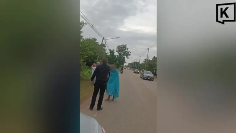 Woman Found Wandering Naked in Udon Thani Seeking Boyfriend