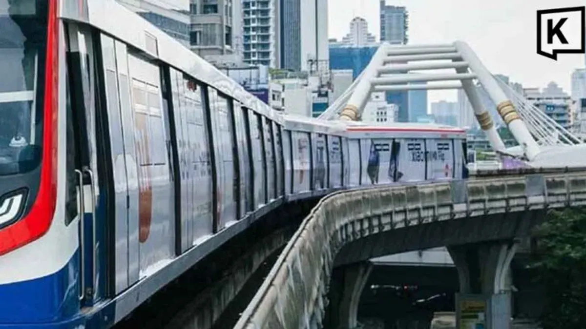 Bangkok to Cap Transit Fares at 45 Baht from January 2027