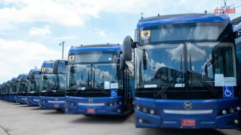 Thailand Plans EV Bus Fleet Overhaul Using Borrowed Funds