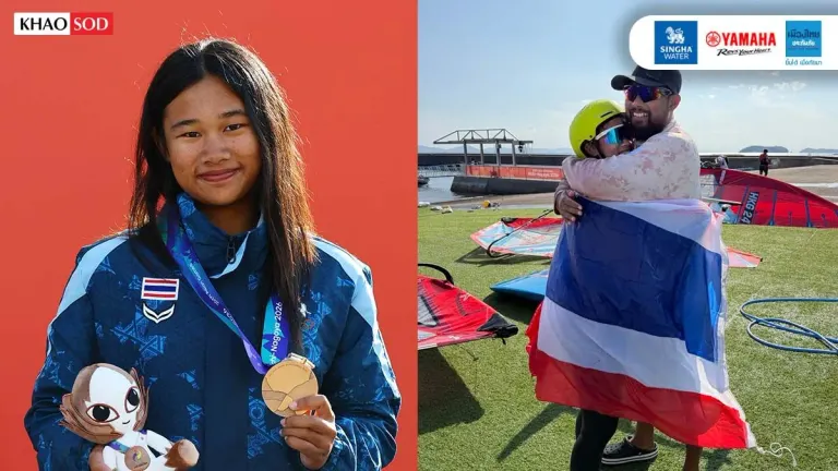 Thai Teen Wins Bronze in Windsurfing at Asian Games