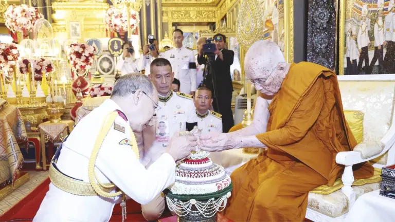 Royal Merit-Making Ceremony Honors Supreme Patriarch's 99th Birthday