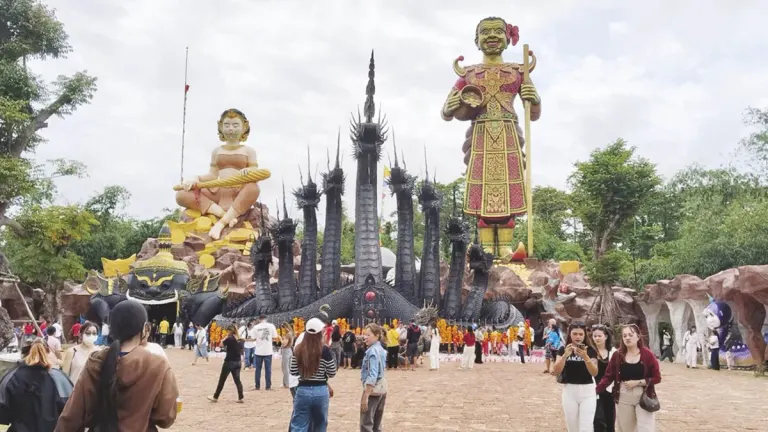New Shrine Cave Opens Near Bangkok, Draws Luck-Seeking Pilgrims