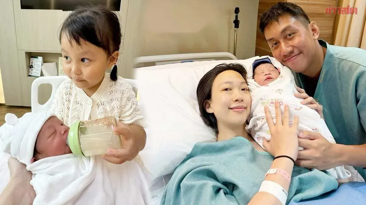 Musician Natee Getsunova Overjoyed as Wife Ingfah Welcomes Second Daughter Named Lalyn