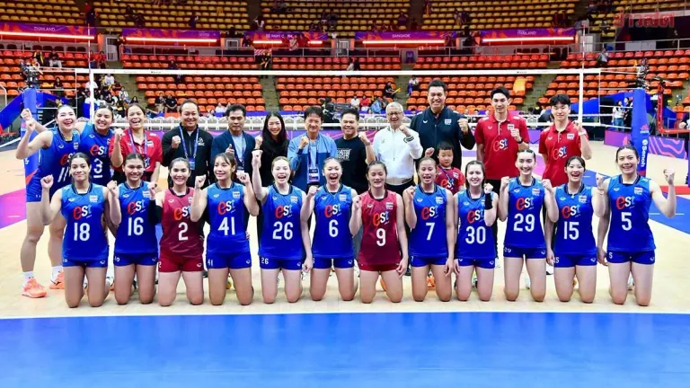 Thailand Names 14 Volleyball Players for SEA V Cup in Vietnam
