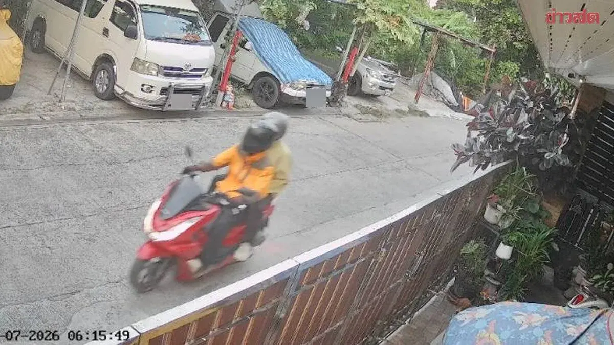 Ex-Mechanic Student Shot Dead in Nonthaburi Drive-by