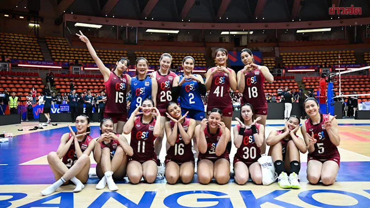 Thailand Women's Volleyball Ends VNL 2026 Campaign