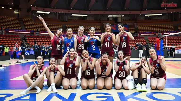 Thailand Women's Volleyball Ends VNL 2026 Campaign