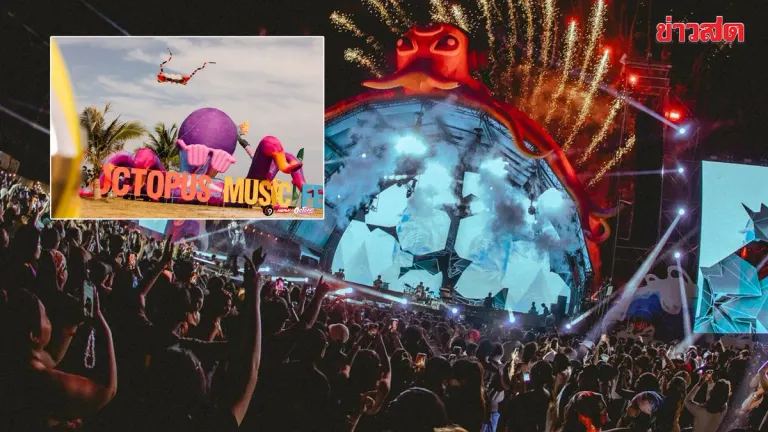 The Wait is Over: Octopus Music Festival 2026 Explodes with Energy at Khao Noi Beach