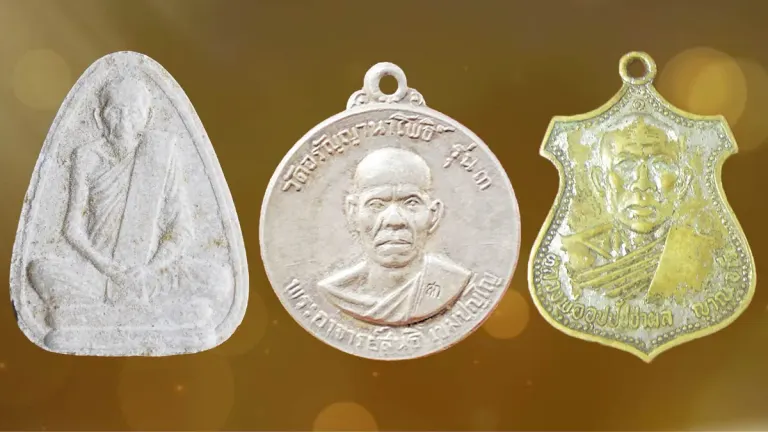 Details Emerge on Sacred Amulets Created by Revered Thai Monks